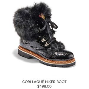 Cori Laqué Hiker Boots
